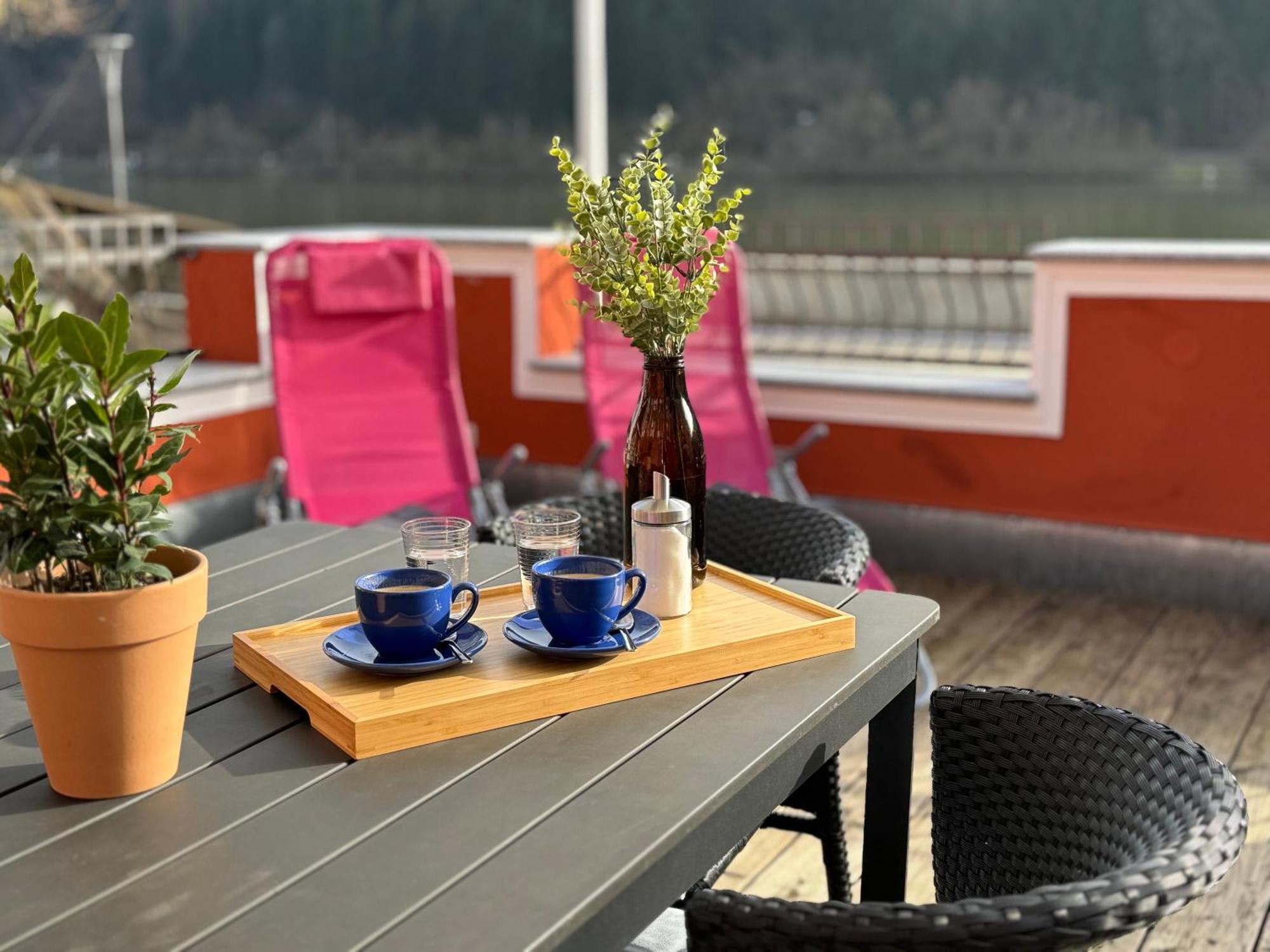 Terrassenwohnung Mit Donaublick Obernzell Экстерьер фото
